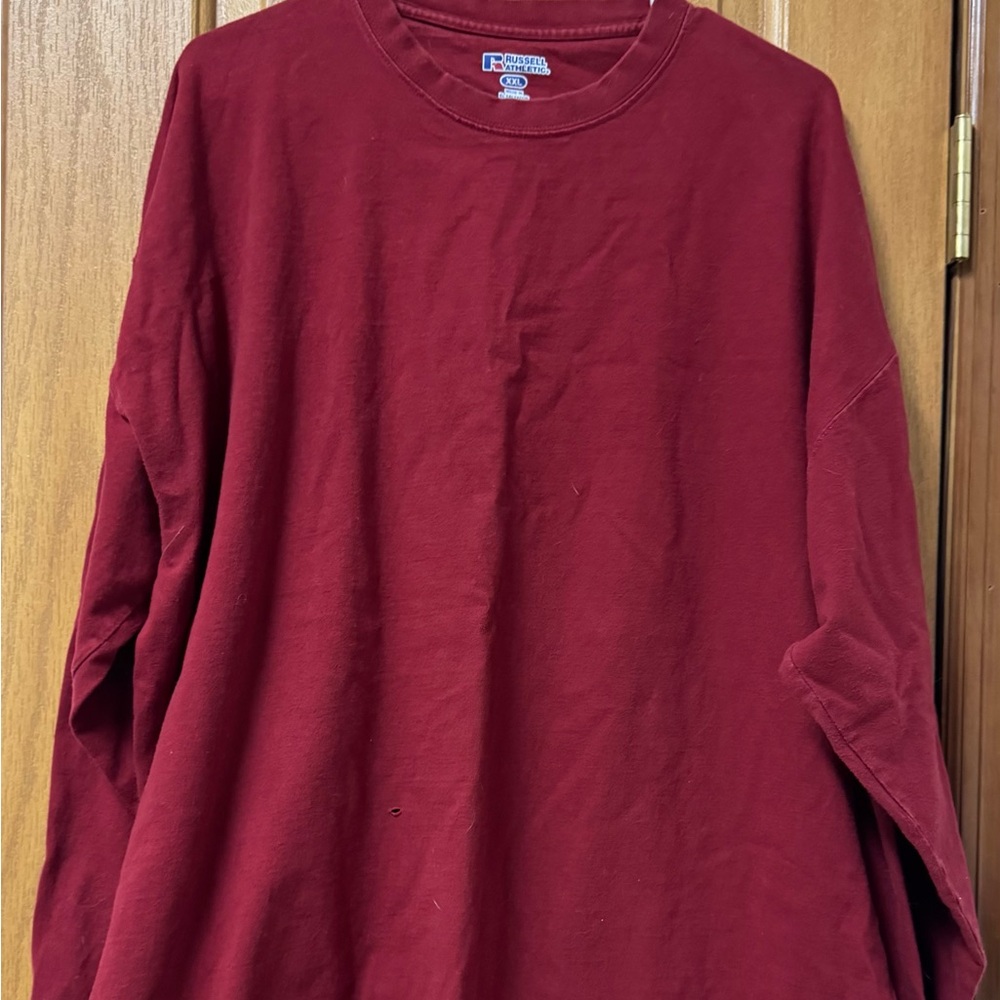 Russell Athletic Long Sleeve Crewneck T-shirt Big & Tall size XXL
